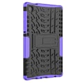 Pikkukuva 3 / 6: Rengaskuvio kickstand tapauksessa Samsung Galaxy Tab A7 Lite - Violetti Purple