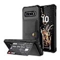 Miniatyrbillede 1 af 2: Samsung Galaxy S10 pung etui - Sort Black