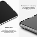 Miniatyrbillede 4 af 6: IMAK UX-5 Series iPhone 14 Plus Anti-fingerprint Flexible Phone Case Super Slim Anti-dust telefonbagcover - Transparent Transparent