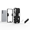 Miniatyrbild 2 av 2: Shockproof Hybrid Skal med A Modern Touch till Samsung Galaxy A34 5G - Mörkblå Blå