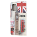 Pikkukuva 2 / 2: Wonderland Samsung Galaxy Note 20 flip kuoret - Big Ben Multicolor