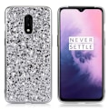 Miniatyrbild 1 av 2: Glitter OnePlus 7 skal - Silver/Grå Silvergrå