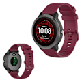 Pikkukuva 1 / 2: Garmin Vivoactive 3 / 3 Music / Venu silikoninen ranneke - Viininpunainen Red