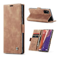 Pikkukuva 1 / 2: CaseMe Samsung Galaxy Note 20 vintage-kotelo - Ruskea Brown