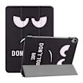 Miniatyrbillede 1 af 2: iPad Pro 11" (2018) mønstered læder flip etui - Do Not Touch Me Multicolor