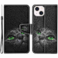 Miniatyrbillede 1 af 2: Wonderland iPhone 14 flip etui - Kat Black