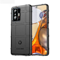 Miniatyrbillede 1 af 2: Rugged Shield Etui Xiaomi 11T / 11T Pro - Sort Black
