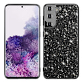 Pikkukuva 3 / 3: Glitter Samsung Galaxy S21 Plus 5G kotelot - Musta Black