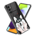 Pikkukuva 1 / 3: Deco Samsung Galaxy A54 Suojakotelo - Smile Husky White