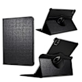 Miniatyrbillede 2 af 2: iPad Air (2020) 360 graders rotatable læder etui - sort Black