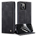 Miniatyrbild 1 av 2: CaseMe vintage iPhone 14 fodral - Svart Svart