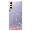Miniatyrbillede 1 af 2: Deco Samsung Galaxy S22 Plus Etui - Lyserød Blomst Pink
