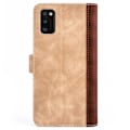 Miniatyrbillede 2 af 2: To Farvet Læder Flip Case til Samsung Galaxy A41 - Gul Yellow