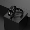 Miniatyrbillede 2 af 2: Samsung Galaxy Fit 2 silikone rem - sort Black