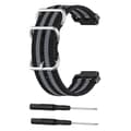Pikkukuva 1 / 2: Garmin Forerunner 220 / 230 / 235 / 630 / 620 / 735 nylonkellonauha - Musta / Harmaa Multicolor