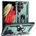 Miniatyrbillede 1 af 2: Bofink Combat Samsung Galaxy S23 Ultra Etui - Sortliggrøn Green