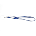Miniatyrbild 1 av 2: Universal crossbody-nackrem i läder med transparent dyna - Mörkblå Blå