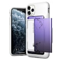Miniatyrbild 1 av 2: VRS Design Damda Glide Shield för iPhone 11 Pro Max - Vitrosa - Svart Svart