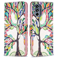 Pikkukuva 1 / 2: Wonderland Motorola Moto G62 5g Läppäkotelo - Life Puu Multicolor