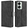 Miniatyrbillede 1 af 2: Croco OnePlus Nord 2T cover - Sort Black