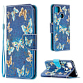 Pikkukuva 1 / 2: Wonderland Xiaomi Redmi 9C Läppäkotelo - Perhonen Pattern Blue