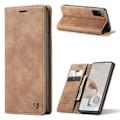 Miniatyrbillede 1 af 2: CaseMe Samsung Galaxy S20 Fe 5g / S20 Fe Vintage Etui - Brun Brown
