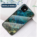 Miniatyrbillede 2 af 2: Marble design iPhone 11 cover - Smaragd Green