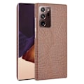 Miniatyrbillede 1 af 2: Croco Etui Samsung Galaxy Note 20 Ultra - Brun Brown