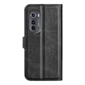 Miniatyrbillede 2 af 2: Læderetui med Pung til Motorola Moto Edge 2022 - Sort Black