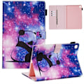 Pikkukuva 2 / 2: Samsung Galaxy Tab S5e tyylikäs kuvio nahkainen flip case - Panda Multicolor