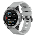Miniatyrbild 1 av 2: Garmin Epix / Fenix 7 klockarmband i silikon - Grå Silvergrå