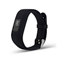 Miniatyrbillede 1 af 2: Garmin Vivofit 3 blød silikone rem - Sort Black