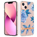 Pikkukuva 1 / 2: Super Slim And Durable Softcover For iPhone 14 Plus - Hc003 Sininen Peony Blue