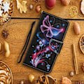 Pikkukuva 2 / 2: Wonderland Samsung Galaxy A22 5G Läppäkotelo - Perhonen Multicolor