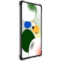 Pikkukuva 5 / 6: IMAK Airbag Cover for Xiaomi Poco X5 Pro / Redmi Note 12 Pro Speed - Läpinäkyvä Musta Black