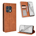 Miniatyrbild 1 av 2: Bofink Vintage läder OnePlus 10 Pro fodral - Brun Brun