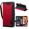 Miniatyrbillede 1 af 2: Surburbian iPhone 11 Pro læder flip etui - Rød Red