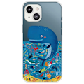 Pikkukuva 1 / 2: Deco iPhone 14 kotelot - Valas Blue
