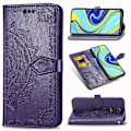 Miniatyrbild 1 av 2: Mandala Xiaomi Redmi Note 9 Pro Max / 9 Pro / 9s Flip Fodral - Lila Lila
