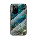 Miniatyrbillede 1 af 2: Fantasy Marble Xiaomi Mi 11i / K40 Pro Plus / Poco F3 Cover - Smaragd Marmor Green