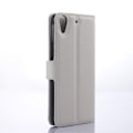 Miniatyrbillede 2 af 2: HTC Desire 650 beskyttende og flot læder-etui - Hvid White
