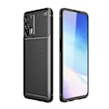 Miniatyrbillede 1 af 2: Carbon Flex Etui Realme GT 5G - Sort Black