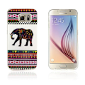 Pikkukuva 1 / 2: Westergaard Samsung Galaxy S6 Edge Suojakuori - Maya Tyyli Norsu Multicolor