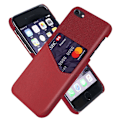 Pikkukuva 1 / 2: Bofink iPhone SE 2020 Card kuoret - Punainen Red