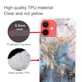 Miniatyrbillede 2 af 2: Marble design iPhone 13 cover - Blålig Guldmarmor Multicolor