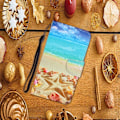 Pikkukuva 2 / 2: Wonderland Samsung Galaxy A22 5G Läppäkotelo - Beach Multicolor