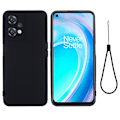 Pikkukuva 1 / 2: Matta nestesilikoninen kuori OnePlus Nord CE 2 Lite 5G - Musta Black