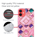 Pikkukuva 2 / 2: Marble iPhone 13 Suojakotelo - Rose In Diamond Shapes Multicolor