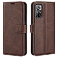 Pikkukuva 1 / 2: Lompakko Nahkakotelo For Xiaomi Redmi Note 11T 5G / Note 11s 5g - Tumman Ruskea Brown