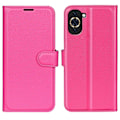 Miniatyrbillede 1 af 2: Klassisk Huawei Nova 10 Pro Flip Etui - Rose Pink
